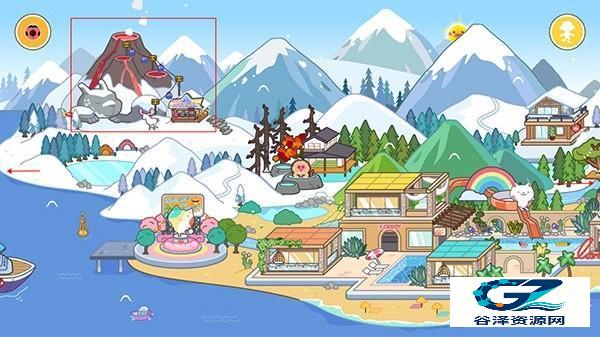 米加小镇雪山树屋攻略教程1