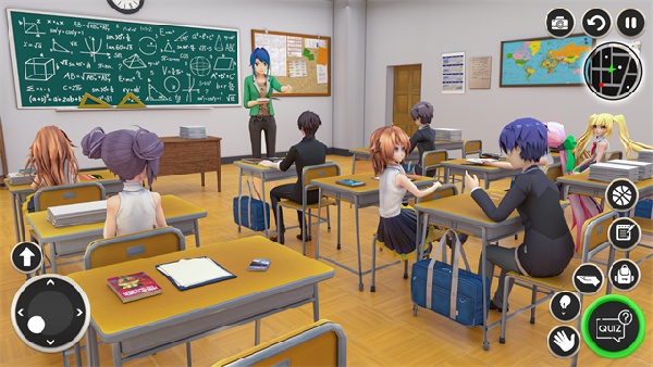 虚拟高中女生生活模拟器手机版4