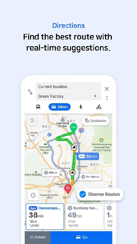 NAVER地图中文版4