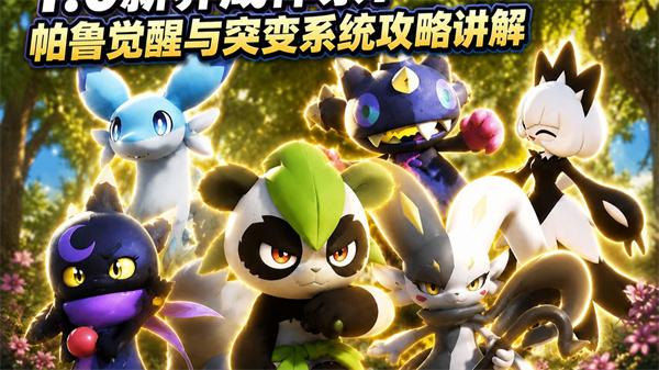 幻兽帕鲁1.0突变系统全解析：配种毕业循环与隐藏概率揭秘