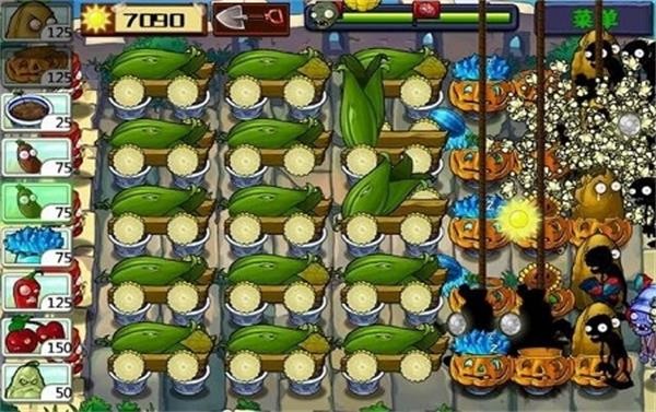 植物大战僵尸长城手机版4