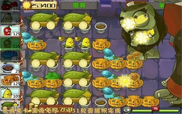 植物大战僵尸长城手机版5