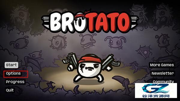 Brotato移植手机版如何设置成中文1